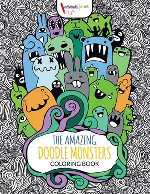 The Amazing Doodle Monsters Coloring Book de Activibooks For Kids