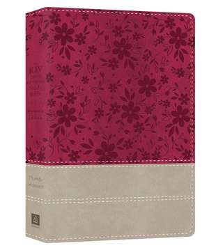 The KJV Cross Reference Study Bible Women's Edition Indexed [Floral Berry] de Compiled By Barbour Staff