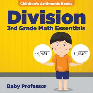 Division 3Rd Grade Math Essentials | Children's Arithmetic Books de Baby