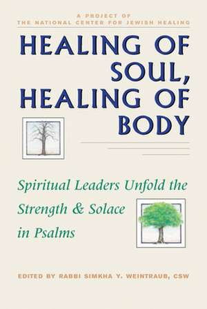 Healing of Soul, Healing of Body de Simkha Y. Weintraub