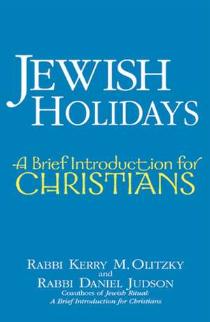 Jewish Holidays de Kerry Olitzky