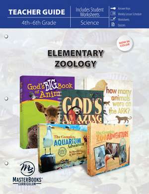 Elementary Zoology (Teacher Guide) de Master Books