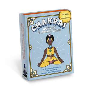Chakras Activity & Oracle Deck: 50 Oracle Cards With Guidebook To Get Grounded, Feel Good, Free Your Chi & Lots of Other Magical Stuff de Suzi Barrett