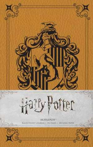 Agendă liniată Huffelpuff Harry Potter de INSIGHT EDITIONS