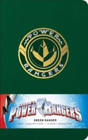 Power Rangers: Green Ranger Hardcover Ruled Journal de Insight Editions