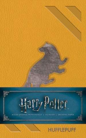 Harry Potter Hufflepuff Ruled Pocket Journal de Insight Editions