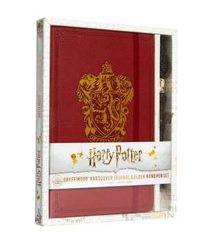 Gryffindor Hardcover Journal and Elder Wand Pen Set Harry Potter de Insight Editions