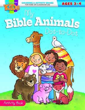 Coloring Activity Books - General-2-4 - My Bible Animals Dot-To-Dot