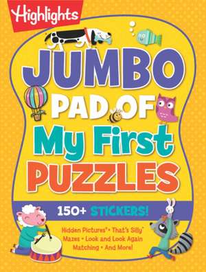 Jumbo Pad of My First Puzzles de Highlights