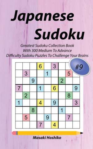 Japanese Sudoku #9 de Masaki Hoshiko