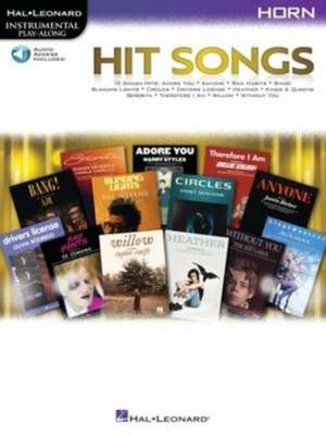 Hit Songs: Horn Play-Along with Demo & Backing Tracks for Play-Along Fun