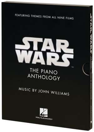 Star Wars: The Piano Anthology - Music by John Williams Featuring Themes from All Nine Films Deluxe Hardcover Edition with a Foreword by Mike Matessino de John Williams