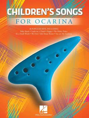 Children's Songs for Ocarina - Songbook for 10-, 11-, or 12-Hole Ocarinas de Hal Leonard Publishing Corporation