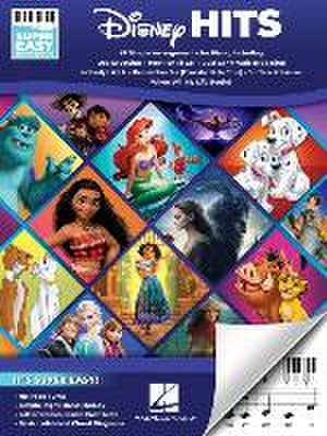 Disney Hits - Super Easy Songbook: 47 Simple Arrangements for Piano with Lyrics