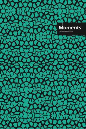 Moments Lifestyle, Animal Print, Write-in Notebook, Dotted Lines, Wide Ruled, Medium 6 x 9", 288 Pages (Royal Blue) de Design