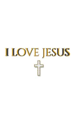 i love jesus Minamilist creative blank journal de Michael Huhn