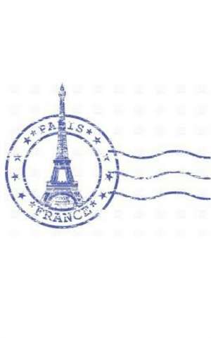 paris France postage stamp creative blank page journal de Michael Huhn