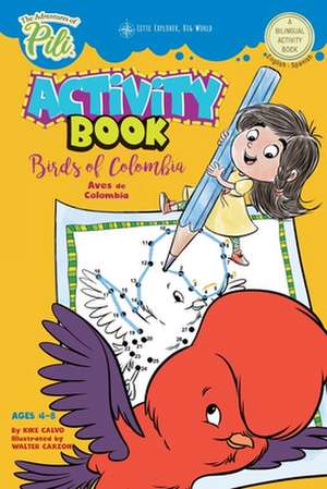 The Adventures of Pili Activity Book de Kike Calvo