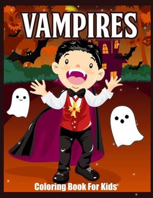 Vampires Coloring Book de Lenard Vinci Press