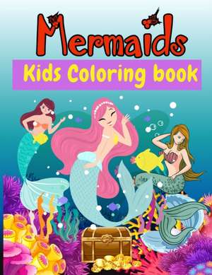 Mermaid Kids Coloring Book de Matt Rios