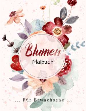 Blumen Malbuch de Lenard Vinci Press