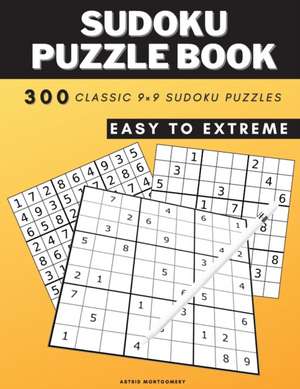 Sudoku Puzzle Books For Adults de Astrid Montgomery