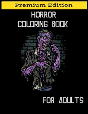 Horror Coloring Book for Adults de Nisclaroo