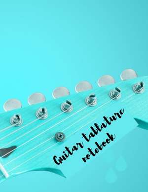 Guitar Tablature notebook de Cristie Jameslake