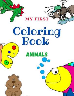 My First Coloring Book Animals de Jones