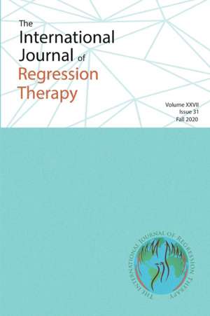 Journal of Regression Therapy de Todd Hayen