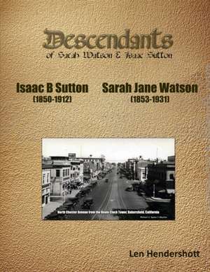 Descendants of Sarah Watson de Leonard Hendershott