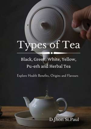 Types of Tea de Jhon St. Paul