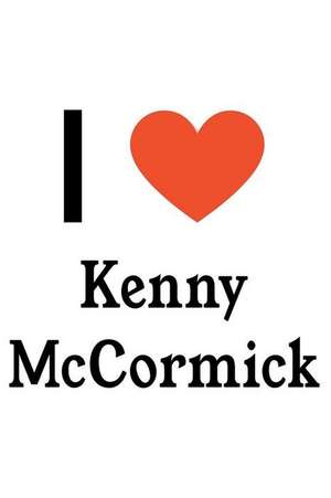 I Love Kenny MC Cormick: South Park Designer Notebook de Perfect Papers