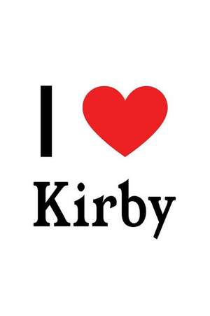 I Love Kirby: Kirby Designer Notebook de Perfect Papers