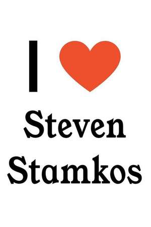 I Love Steven Stamkos: Steven Stamkos Designer Notebook de Perfect Papers