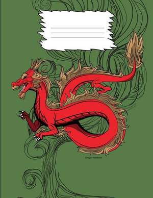 Dragon Notebook: School Supplies Primary Composition Book for Kids de Kai Journals