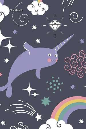 Notebook: Cute Narwhal de Victoria's Notebooks