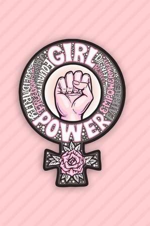 Girl Power: Small Dot Grid Female Empowerment Bullet Journal for Girls Teens and Young Women for School Writing and Notes de Handy Notebooks