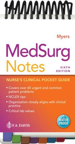 Medsurg Notes de Ehren Myers