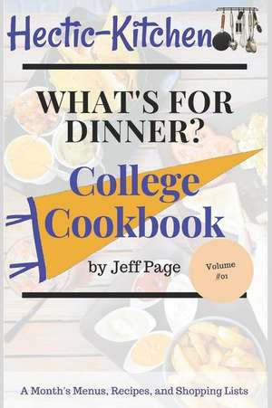 Page, J: WHATS FOR DINNER