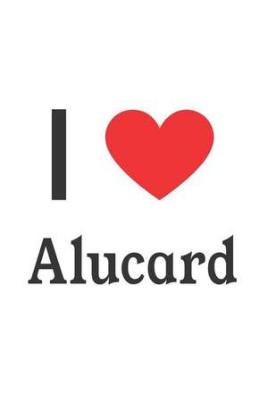 I Love Alucard: Alucard Designer Notebook de Perfect Papers