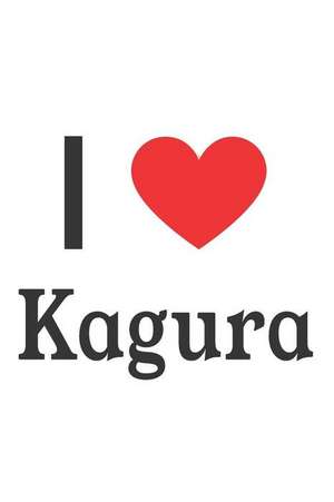 I Love Kagura: Kagura Designer Notebook de Perfect Papers