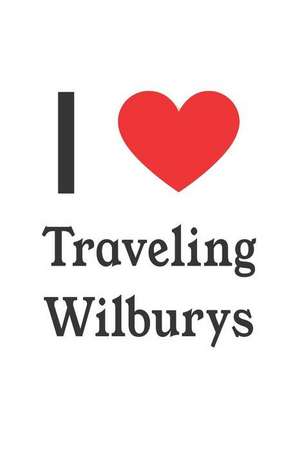 I Love Traveling Wilburys: Traveling Wilburys Designer Notebook de Perfect Papers