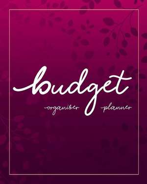 Budget Planner Organizer: Purple Ornamental 12 Month Budget Planner Journal Finance Planner, Money Organizer, Debt Tracker de Maggie C. Harrington