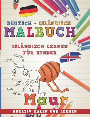 Malbuch Deutsch - Isl de Nerdmedia