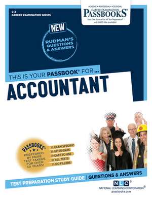 Accountant (C-3): Passbooks Study Guide Volume 3 de National Learning Corporation