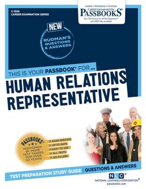 Human Relations Representative (C-1308) de National Learning Corporation