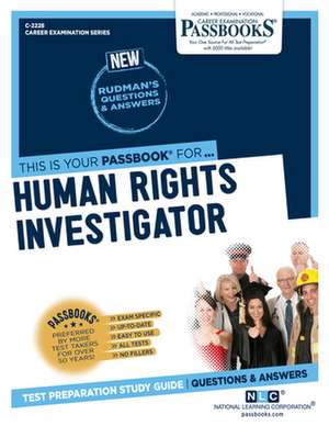 Human Rights Investigator (C-2228) de National Learning Corporation