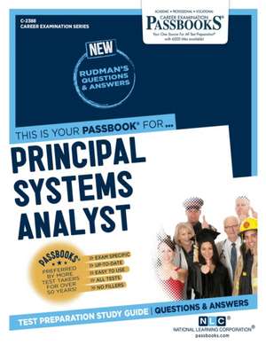 Principal Systems Analyst: Passbooks Study Guide de National Learning Corporation