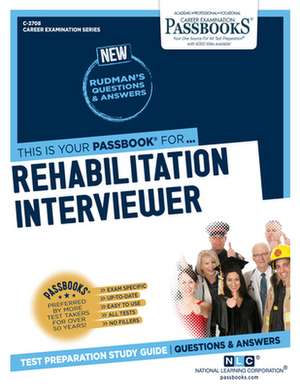 Rehabilitation Interviewer (C-2708) de National Learning Corporation